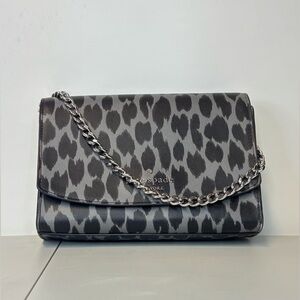 Kate Spade Black and Gray Crossbody Bag
